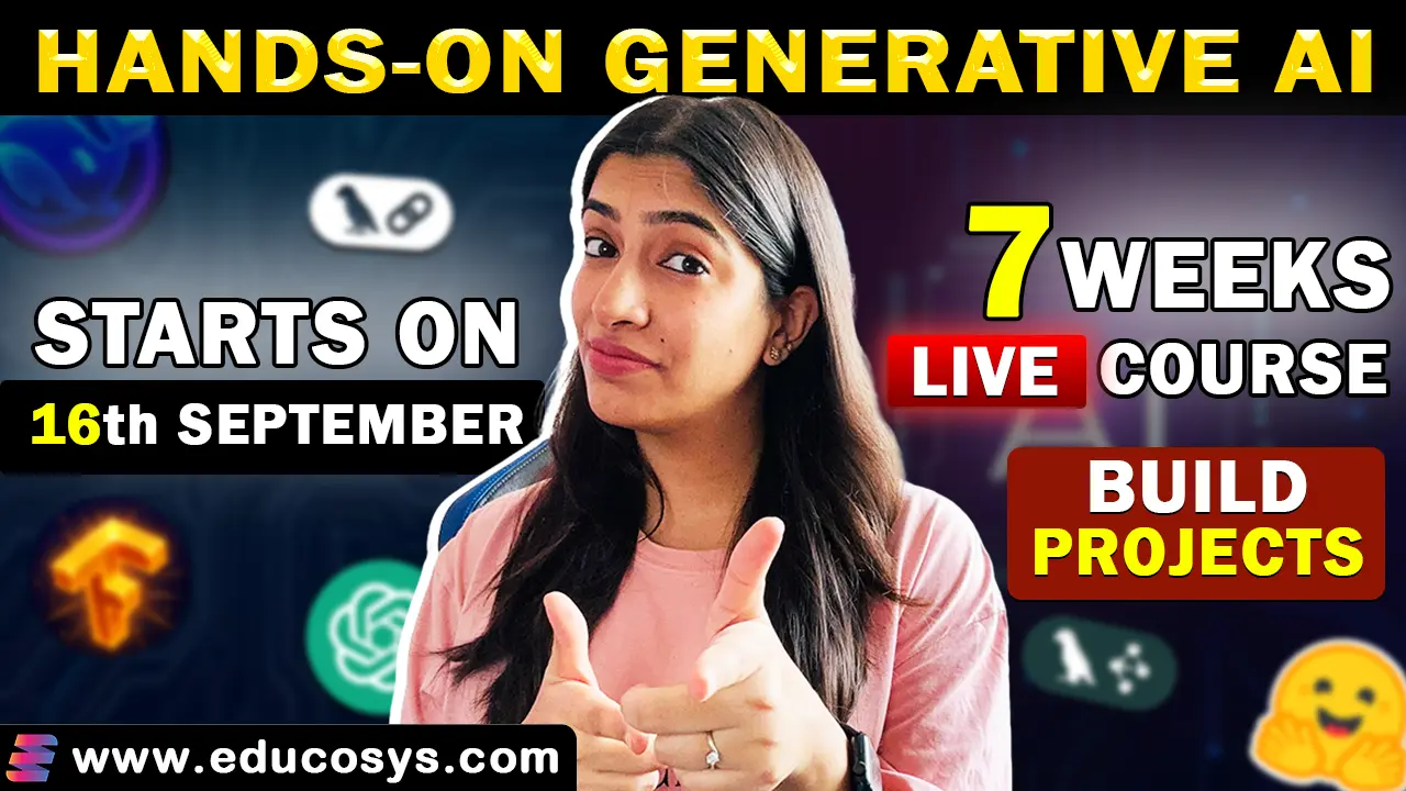 LIVE GenAI Batch starts on 16th September